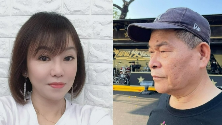 澎恰恰欠佩真46萬,佩真只要他還40萬。(圖/翻攝自佩真、澎恰恰臉書)