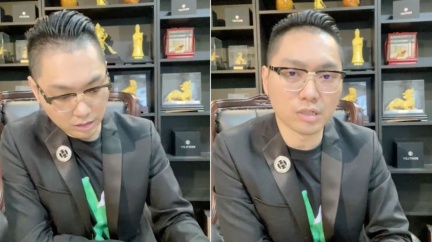 連千毅昨開直播說明與勾惡之戰告一段落。(圖/翻攝自連千毅臉書)