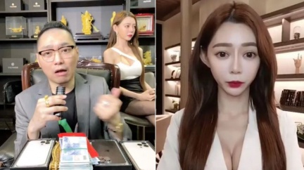 連千毅認為長瀨昆妮的人氣全是他給的。(圖/翻攝自蘭庭精品臉書)