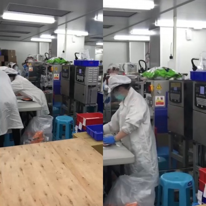 作業工廠內部環境曝光。(圖/讀者提供)