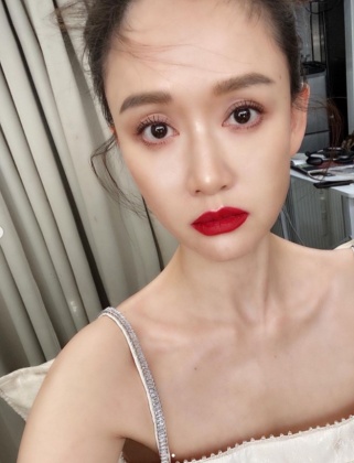 陳喬恩曬出自拍照，明顯瘦了不少。（圖／翻攝自陳喬恩IG）