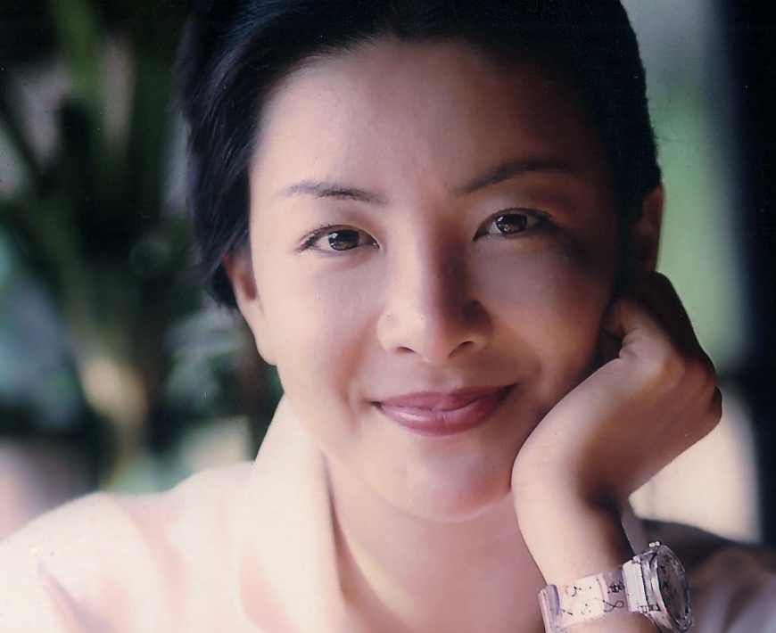 張淑娟在華航任職期間,參選中華民國小姐。(圖/翻攝自美學散散步-張淑娟臉書)