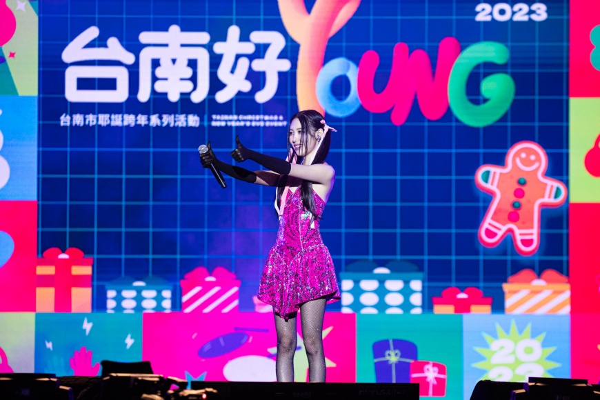 圖/台南好YOUNG搖滾耶誕演唱會 演出藝人SUNMI宣美