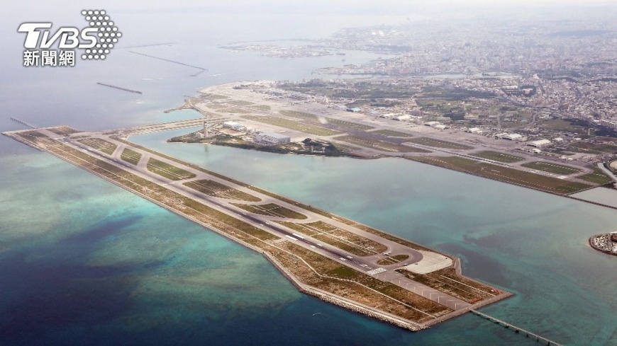 日本沖繩那霸機場。（圖／達志影像美聯社）