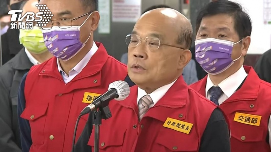 行政院長蘇貞昌。（圖／TVBS資料照）