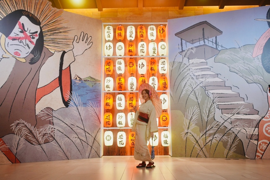 福容福隆店_溫泉季四公尺高浮世繪主題展