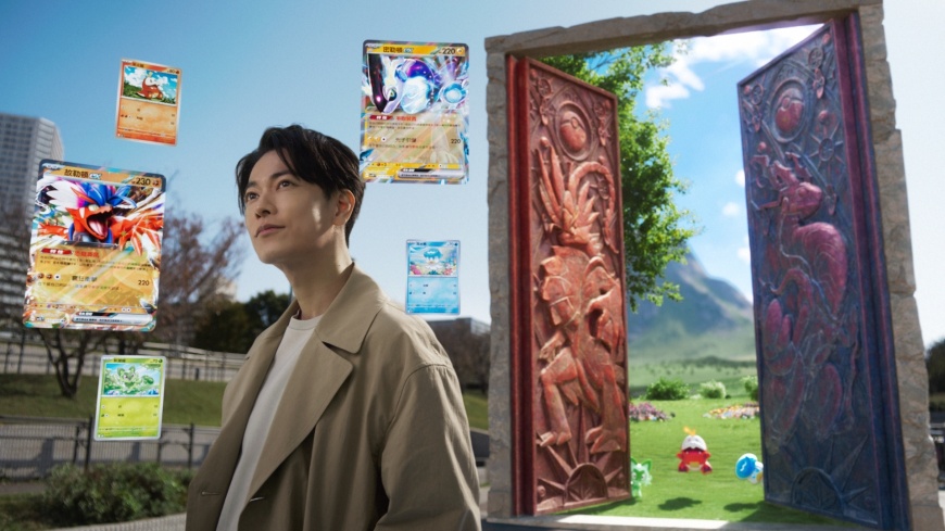 日本人氣男星佐藤健 出演寶可夢集換式卡牌遊戲宣傳影片! 開啟全新冒險之門,和帕底亞地區的寶可夢們進行全新的邂逅