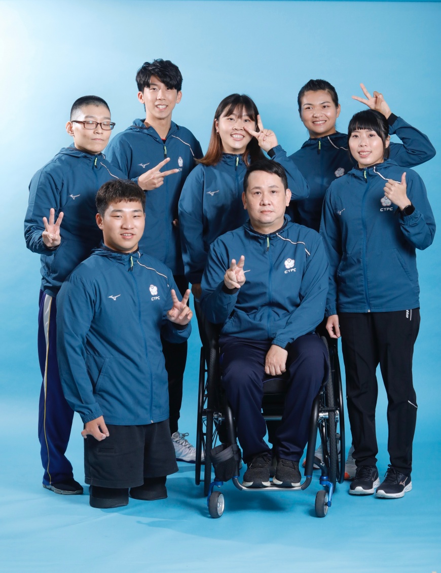 中華帕拉林匹克總會備戰計畫選手合照。(圖-中華帕拉林匹克總會提供)