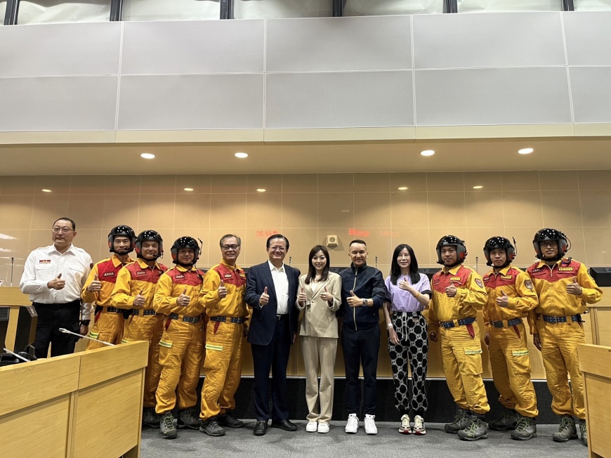 醫美龍頭集團捐特種搜救隊新式搜救器材 大大提升震災搶救量能
