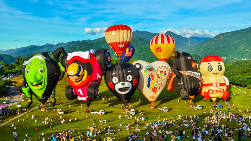 暑假必朝聖活動！2023臺灣國際熱氣球嘉年華6/30至8/28登場 60天嗨翻臺東