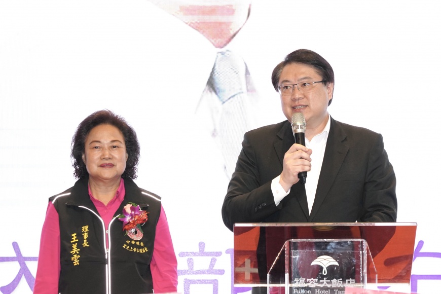 圖3.內政部長林右昌致詞