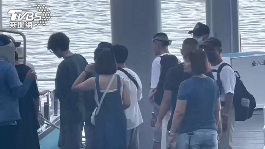 巡副所長縱放陸客游澎湖