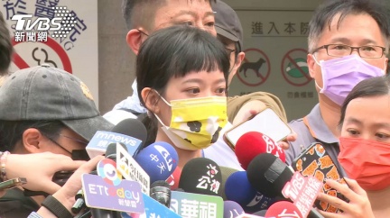 孟耿如代夫道歉。(圖/TVBS)