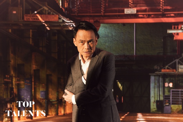 陳以文西裝筆挺,說起英語來特別有氣勢。(圖/台北電影節提供)
