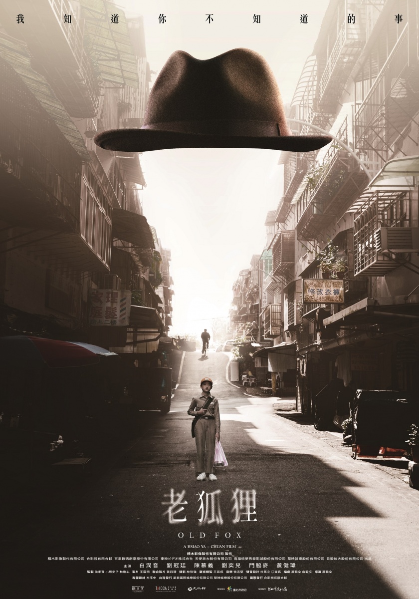 《老狐狸》前導海報設計感十足。(圖/華映娛樂提供)