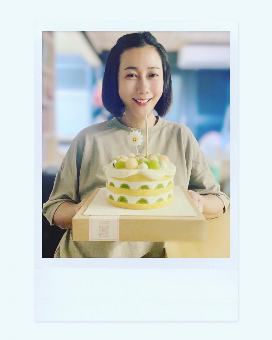 林利霏喜迎46歲生日。(圖/翻攝自林利霏臉書)