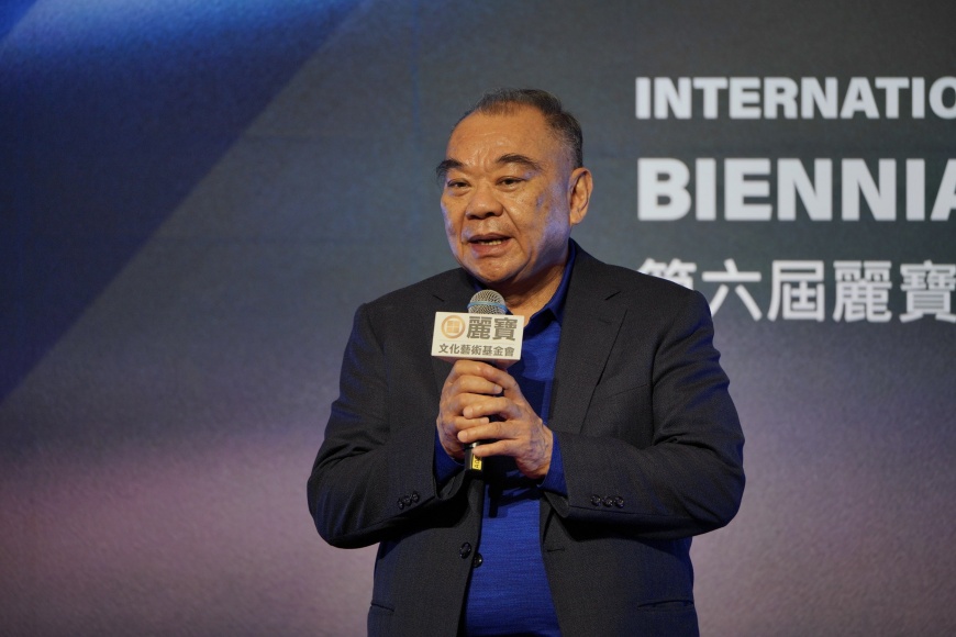 麗寶集團董事長吳寶田致詞