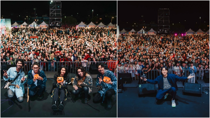 迎來演唱會環節,麋先生 Mixer 獻聲、DJ 賴皮 Mr. Skin 熱曲串燒,以及韋禮安壓軸演出嗨翻全場!(圖片來源/ Gogoro)