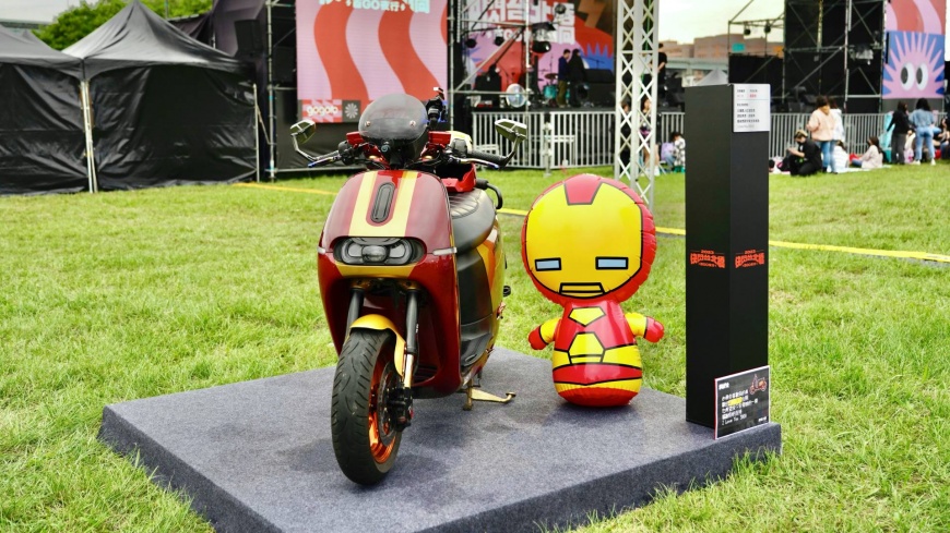 車主徐沛麒的「鋼鐵號」Gogoro 2 奪下金獎榮耀,榮獲 $15,000 元獎金。(圖片來源/ Gogoro)