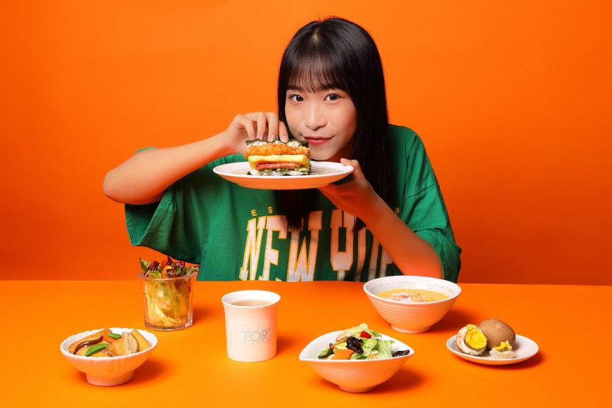 早餐提供美味的「沖繩飯糰」,食材新鮮超滿足