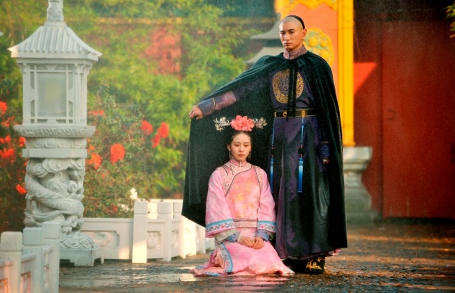虐心陸劇《步步驚心》經典場面。(圖/翻攝微博)