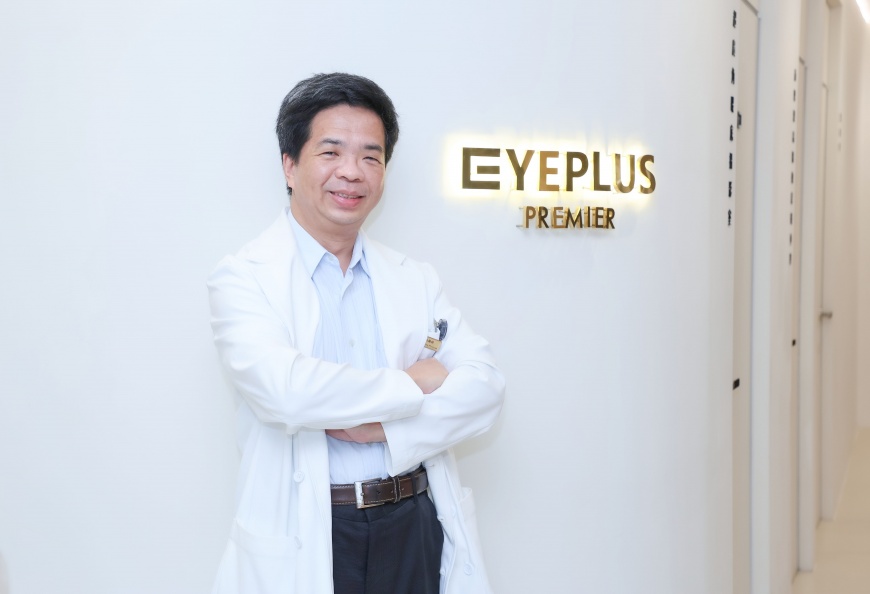 EyePlus艾佳聚英視光眼科周士祺醫師強調，眼睛是第二個沈默的器官，要定期檢查。（圖／TVBS）