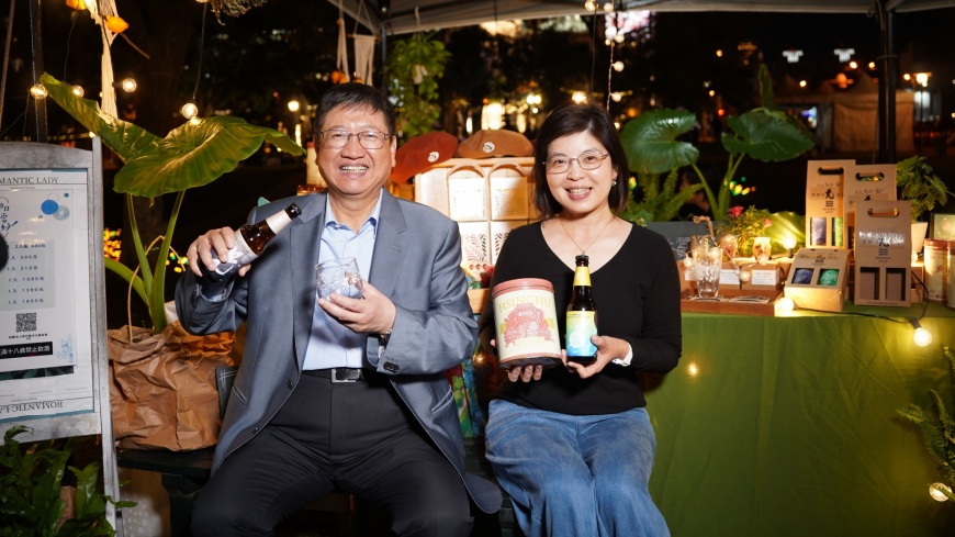 「日日當好市集」,集結文創、小農、美食及親子手作品牌,響應環保愛地球。(圖/新竹縣政府)