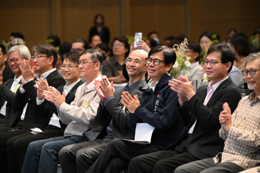 高雄市市長陳其邁特別出席第三屆綠色餐飲年會暨頒獎典禮。