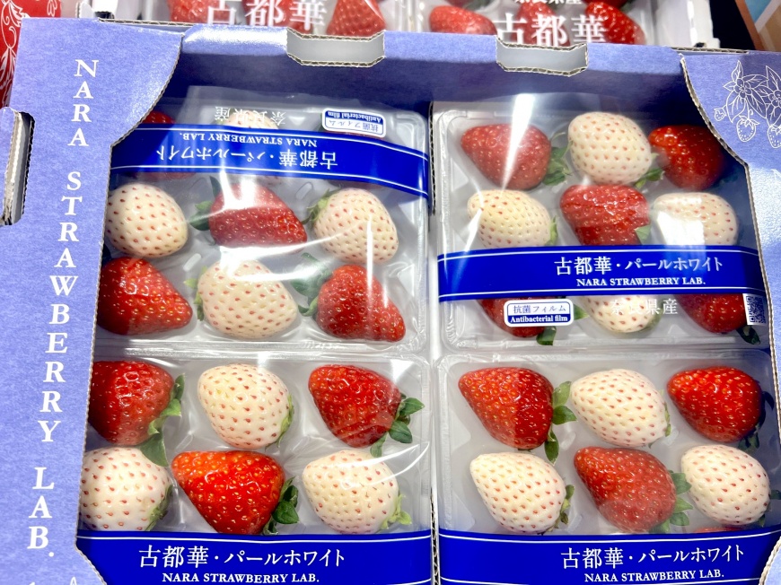 古都華雙色草莓