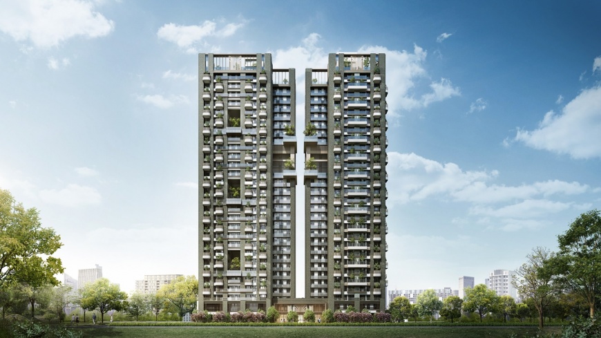 科博特區x忠明路 28層百米建築 中小坪數豪宅指標