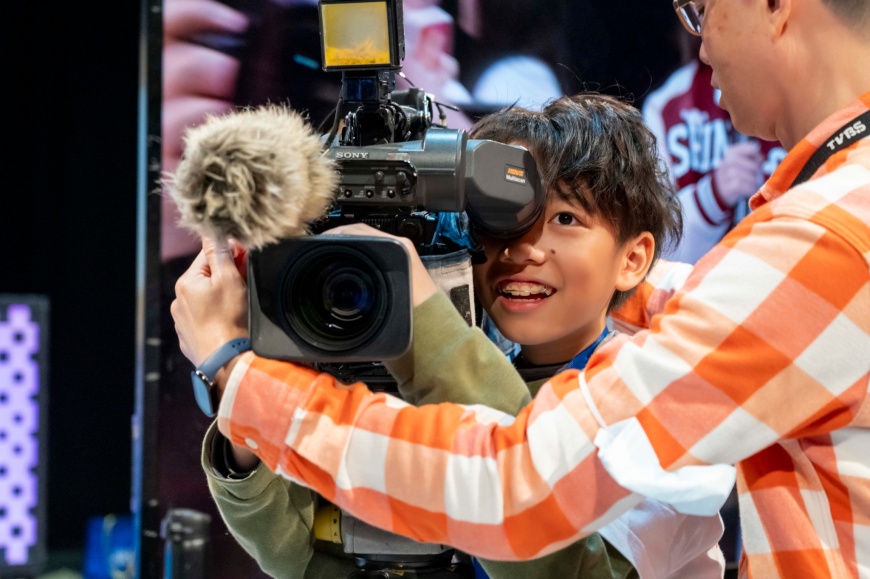 走進TVBS,成為自信主播