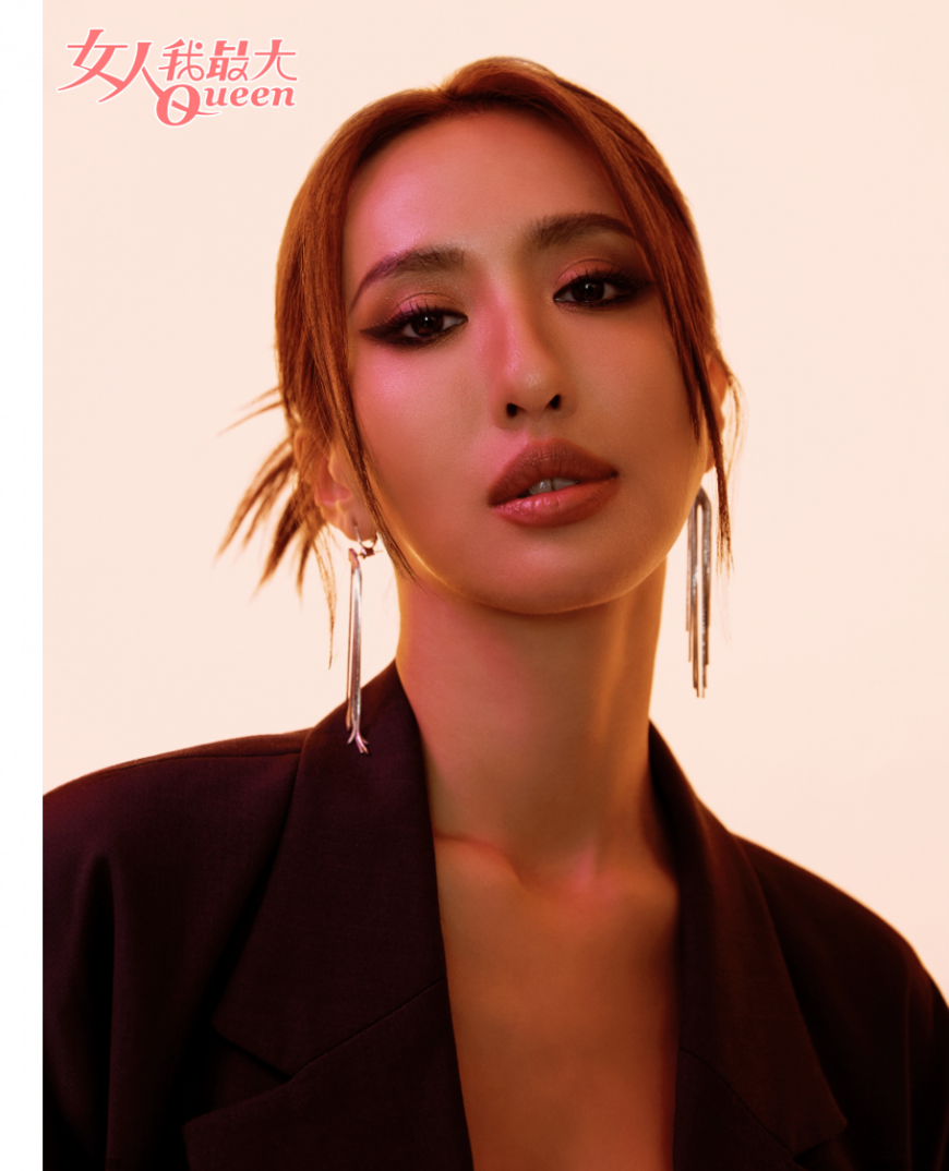《女人我最大》數位節目《玩美研究室》5月號封面人物邀請到薔薔。（圖／TVBS）