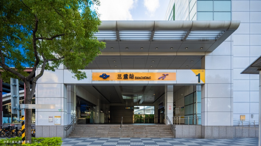 「寶石睿岳」鄰近捷運三重站,該站同時兼備機場捷運線、新蘆線交匯,一站即達台北雙星,地段潛力仍具強大後勢。 圖/業者提供