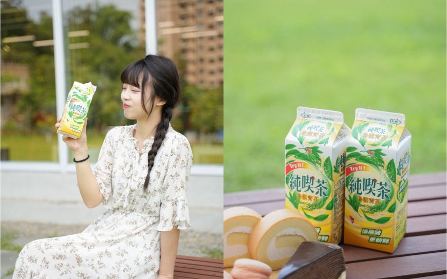 圖說/人氣啦啦隊女孩群群,分享吃甜點解膩最愛的茶飲。(圖/keke__chun IG)