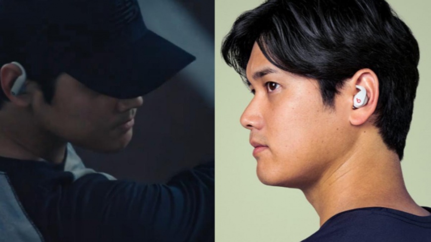 大谷翔平耳機代言,引爆話題。(組圖/翻攝自X @BeatsbyDreJP)