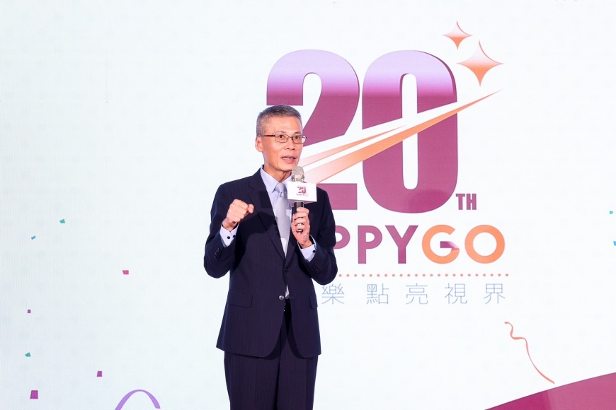 鼎鼎聯合行銷總經理李明城,感謝每一位特約商夥伴一同歡慶20周年。圖/鼎鼎聯合行銷提供