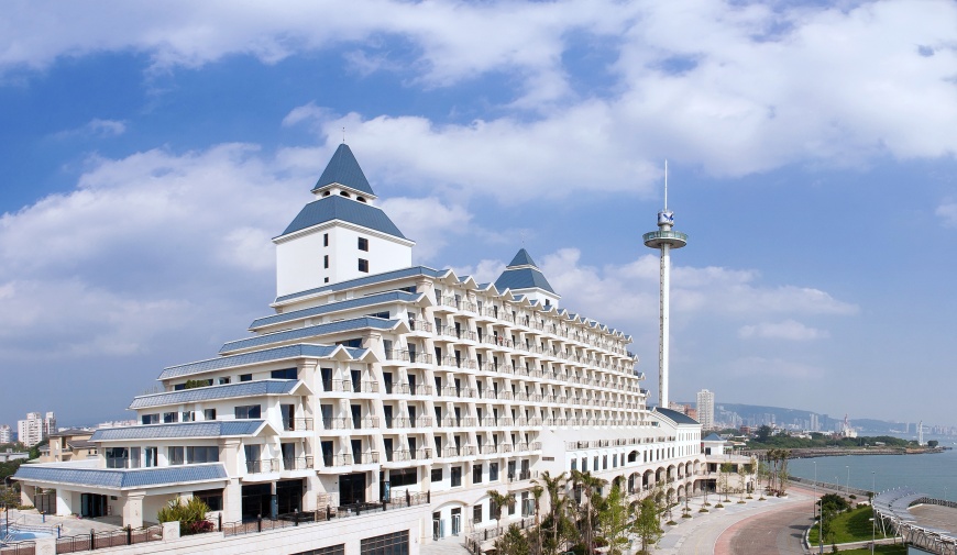 福容淡水漁碼店_使用2張即可入住海景豪華客房,稍離市區就能輕鬆享受黃金美人湯