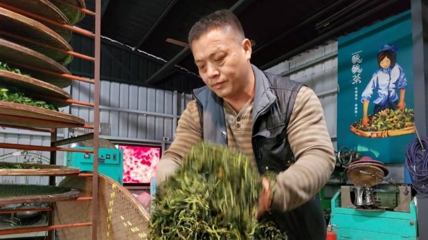陳錠鋐創立自家「醜醜茶」品牌（圖片來源：新北市政府）