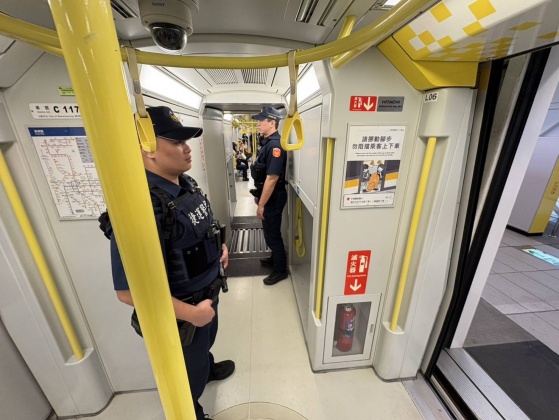 搭捷運沒警察好危險?新北警:專責分隊早成立巡邏