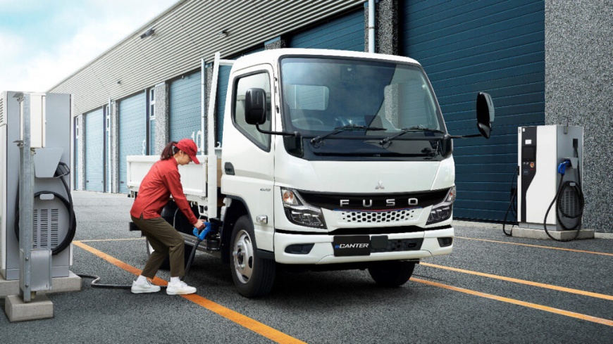 台灣戴姆勒亞洲商車為eCanter車主提供完整能源規劃服務。(圖片來源/ Fuso)
