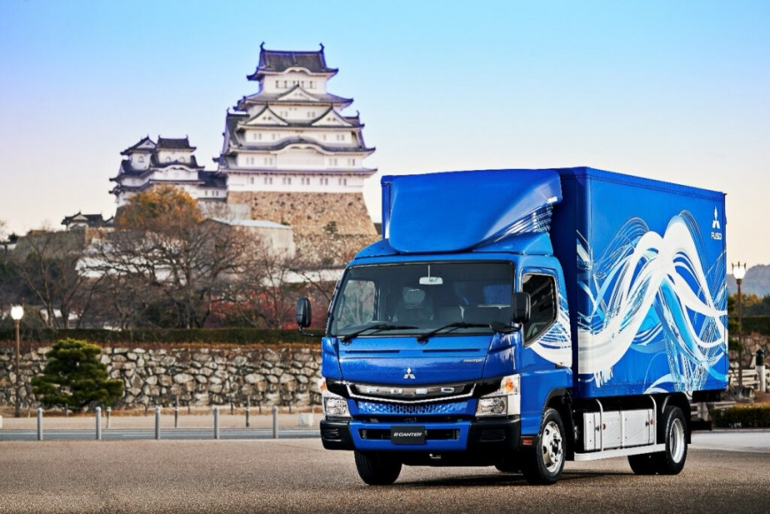 初代eCanter於2017年首度亮相。(圖片來源/ Fuso)