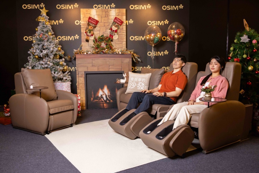 OSIM 進軍沙發市場! 重磅推出 全球首創【會按摩的沙發組合】 邀您體驗「沙發抓馬秀」,實現多人同步按摩的享受