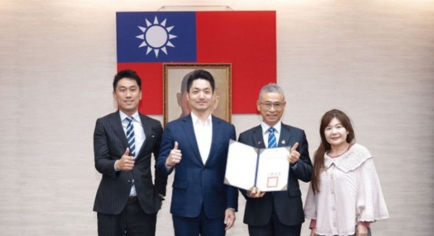 和安保代榮獲發明展金牌及國際特別獎 臺北市長蔣萬安接見表揚