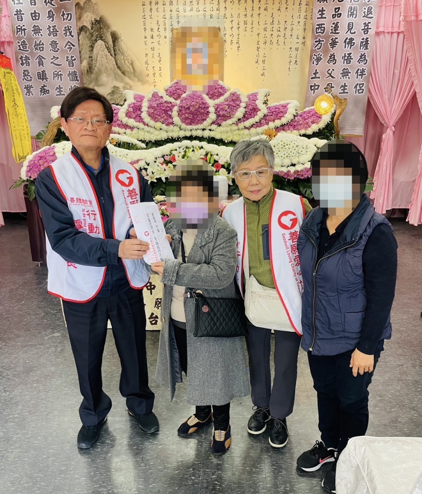 善願愛心協會提供免費喪葬服務。（圖／TVBS）