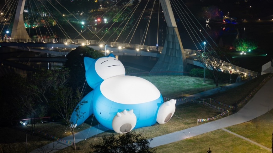 12m卡比獸降落桃園2025台灣燈會 限定寶可夢提燈領取方式曝光
