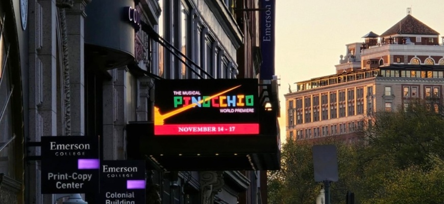 音樂劇《Pinocchio》在波士頓著名劇院Emerson Colonial Theatre全球首演