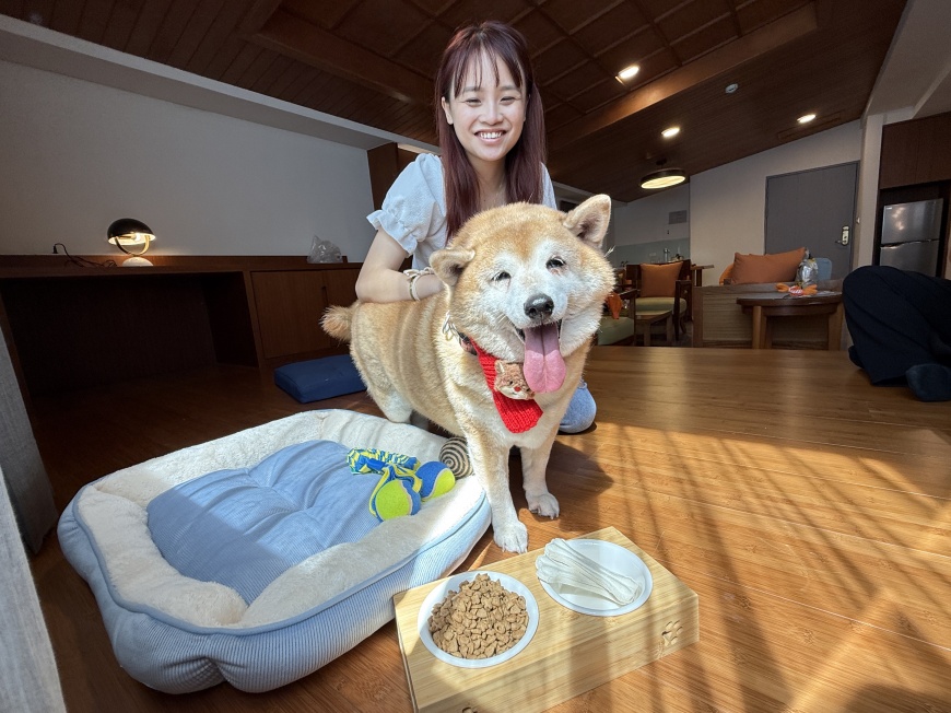 福容墾丁店於2025年再度推出「帶著毛孩住Villa」專案，寵物需要的用品，一應俱全。