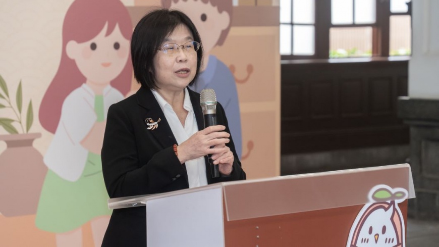 新竹市中醫師公會李如英理事長致詞。(圖片來源:新竹市政府)