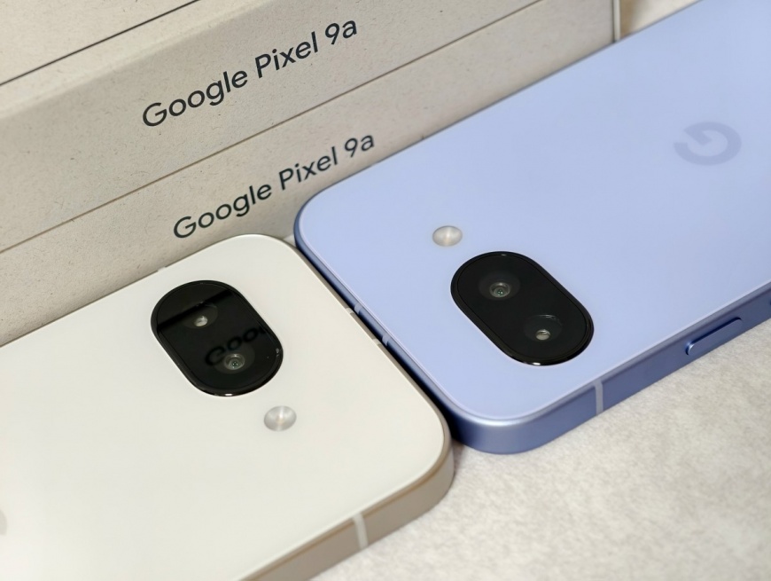 Google Pixel 9a相機外觀設計(林冠伶攝)