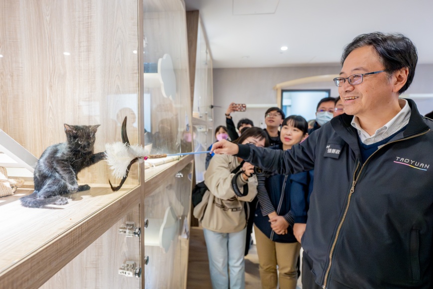 桃園市政府為提升桃市寵物社會福利,近年陸續透過增設與翻修方式,於市轄合適公園設置寵物友善專區,營造更友善的寵物生活環境。